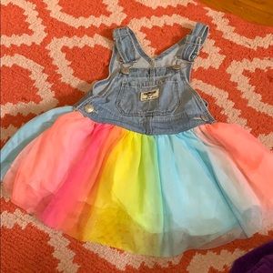 Toddler Multicolored overalls